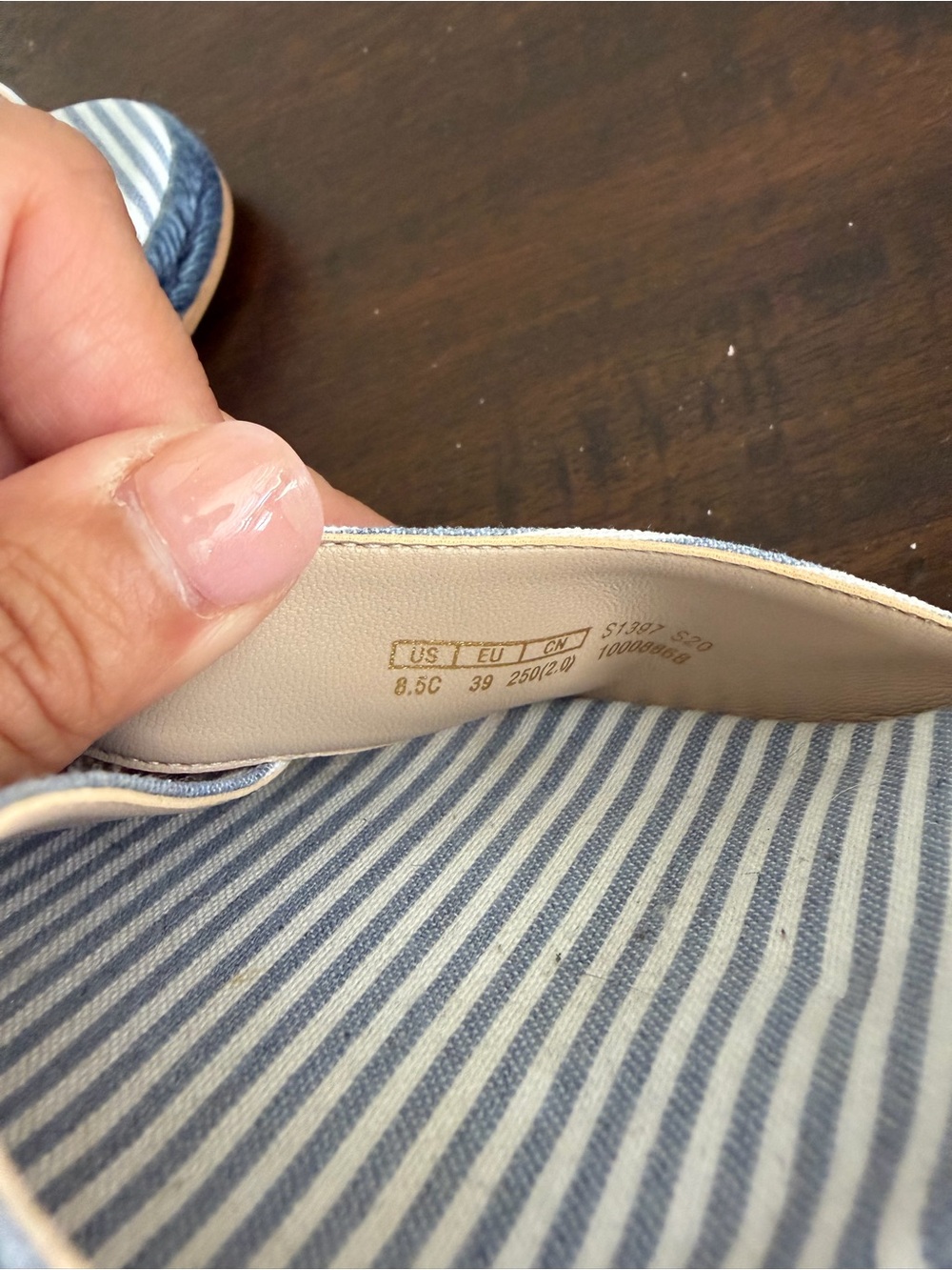 NWOT Stuart Weitzman Mirela Nautical Stripe Wedge - Picture 6 of 9
